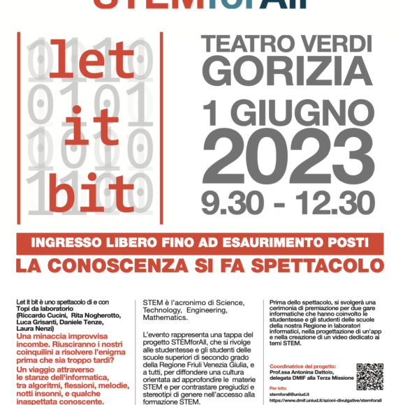 GIOVEDI’ 1 GIUGNO “LET IT BIT”