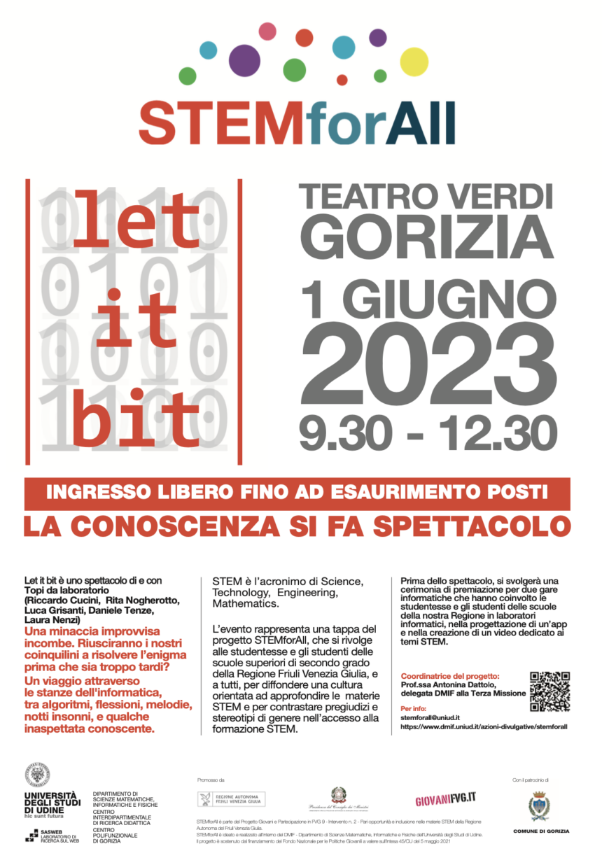 GIOVEDI’ 1 GIUGNO “LET IT BIT”