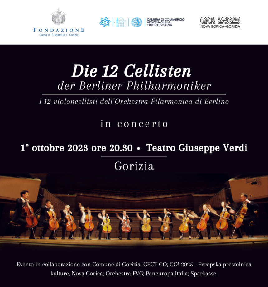 IL 1/10 CONCERTO DEI 12 VIOLONCELLISTI DEI BERLINER PHILHARMONIKER