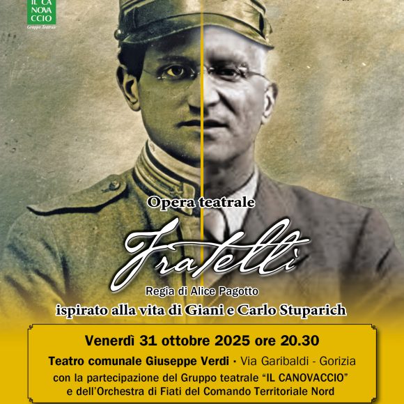 Al Teatro Verdi di Gorizia “Fratelli”: omaggio teatrale ai fratelli Stuparich Al Teatro Verdi di Gorizia “Fratelli”: omaggio teatrale ai fratelli Stuparich