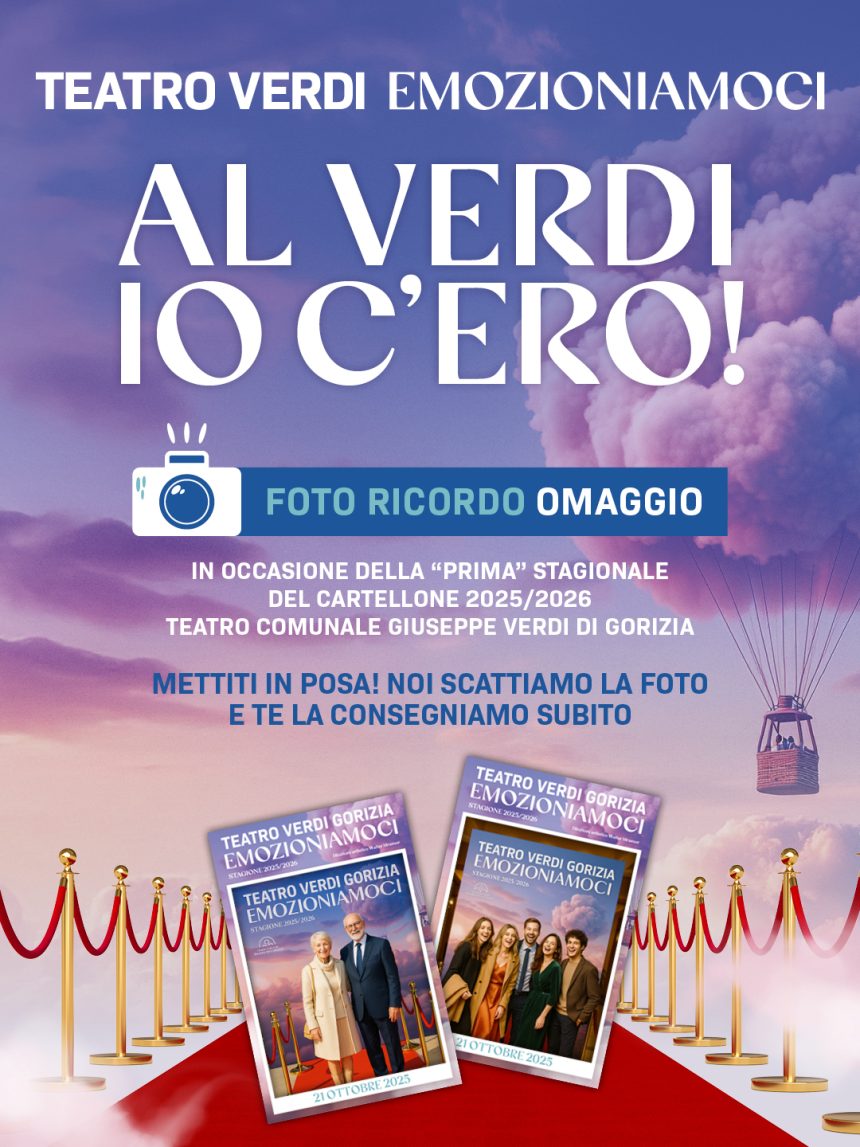Verso il tutto esaurito per “Trieste 1954” apertura di stagione al Verdi di Gorizia che andrà in scena martedì 21 ottobre