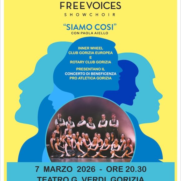 I Freevoices con “Siamo così…” il 7 marzo al Verdi di Gorizia I Freevoices con “Siamo così…” il 7 marzo al Verdi di Gorizia