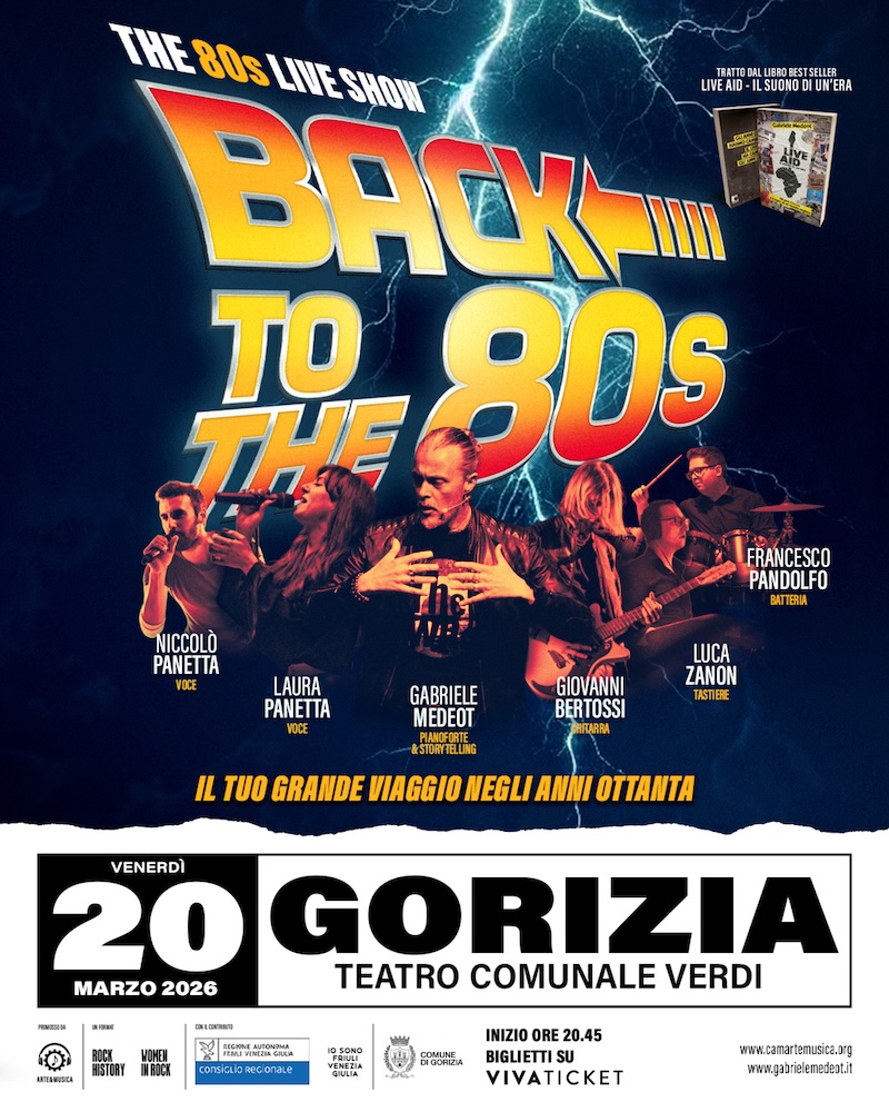 “The 80s Live Show- back to the 80s” il 20 marzo al Verdi “The 80s Live Show- back to the 80s” il 20 marzo al Verdi