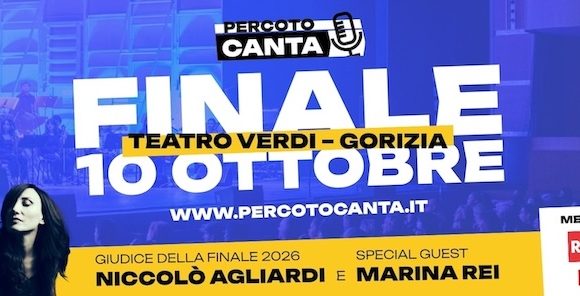 Percoto canta: la finale il 10 ottobre al Verdi
